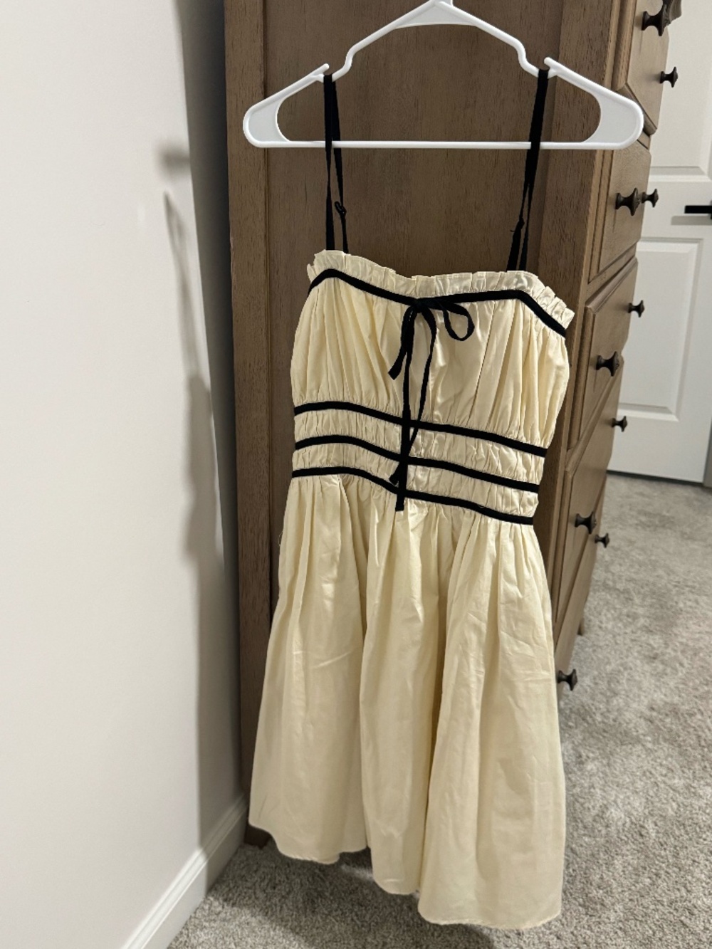 NWOT Cream Dress M